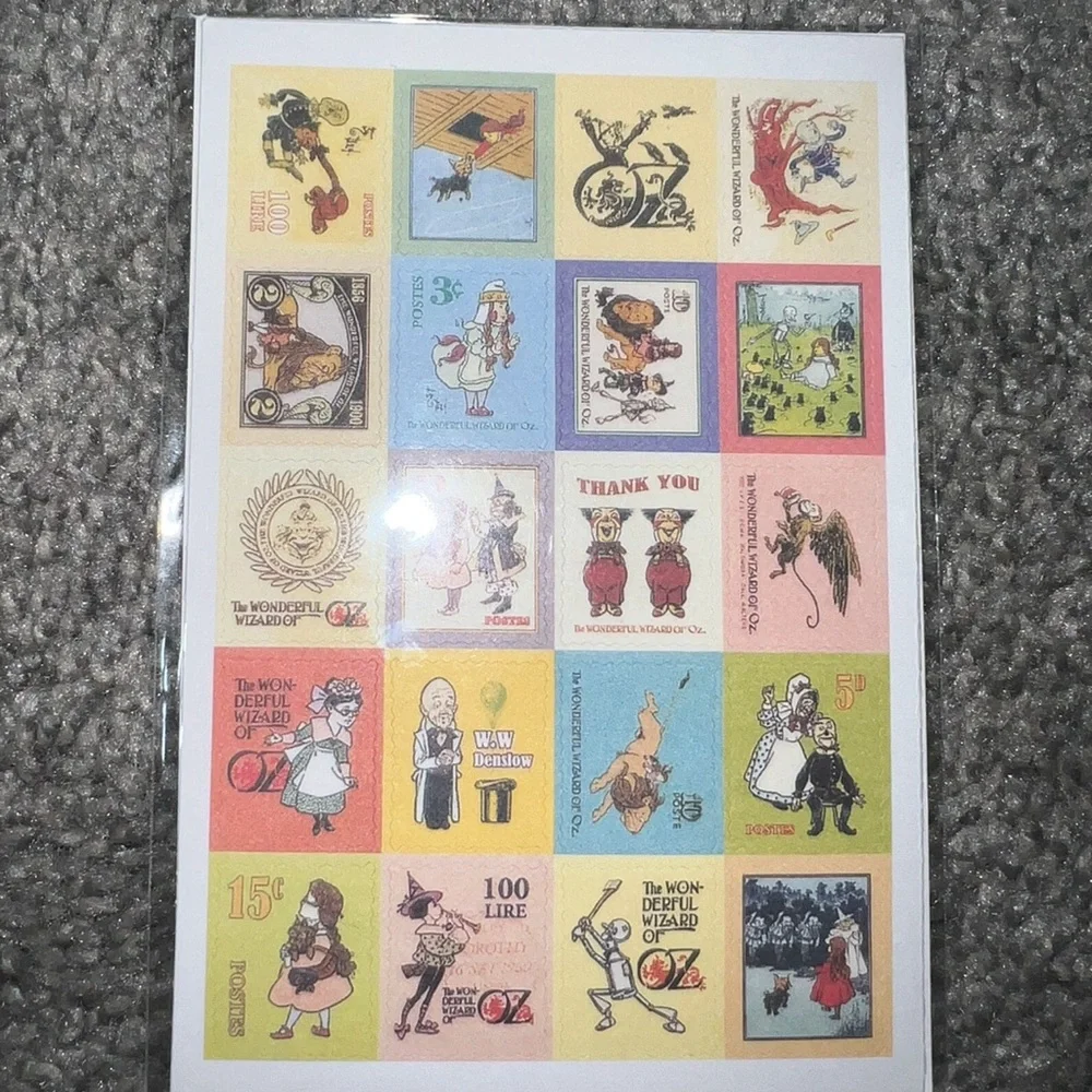 $3 WIZARD 4 PIECE STICKER SHEETS. NEW. $3 IF BUNDLED